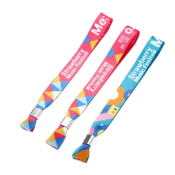 Disposable Polyester Wristband for Events Concerts Festivals - Disposable Polyester Wristband for Events Concerts Festivals - Image 3 of 7