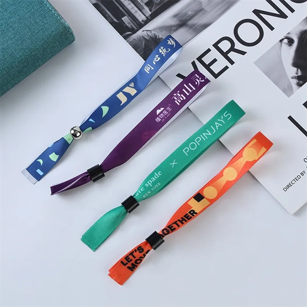 Disposable Polyester Wristband for Events Concerts Festivals - Disposable Polyester Wristband for Events Concerts Festivals - Image 2 of 7