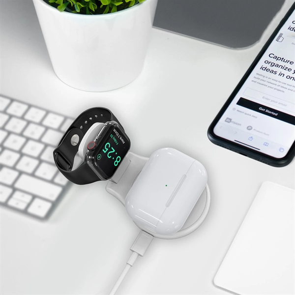 2 In 1 Wireless Charger - 2 In 1 Wireless Charger - Image 2 of 3