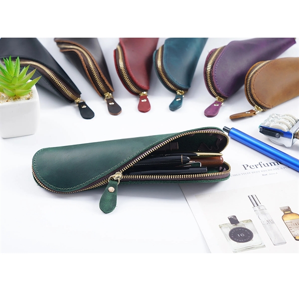 Leather Pencil Case - Leather Pencil Case - Image 1 of 3