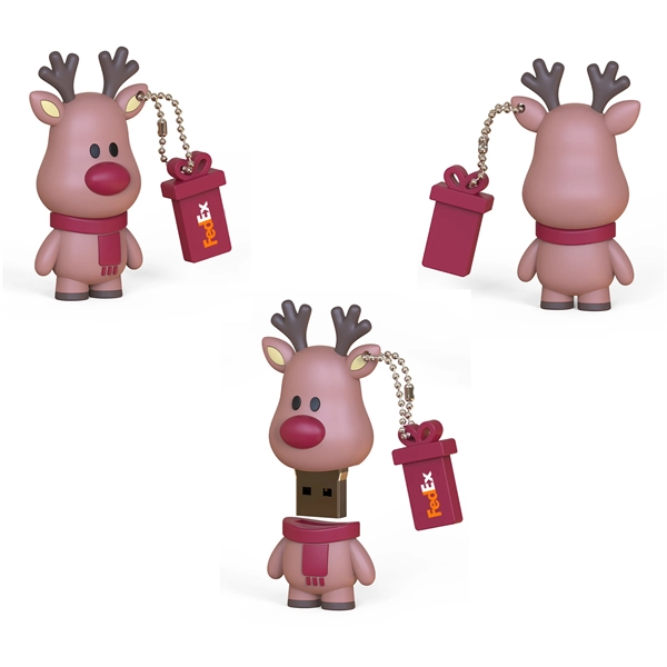 Reindeer USB Flash Drive - Reindeer USB Flash Drive - Image 0 of 0