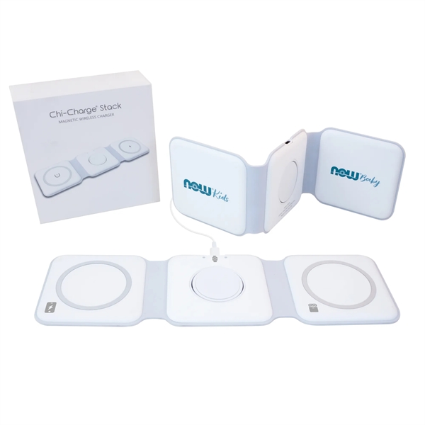 Chi-Charge Stack 3-in-1 Fast Charge Mat for Apple & Android - Chi-Charge Stack 3-in-1 Fast Charge Mat for Apple & Android - Image 24 of 32