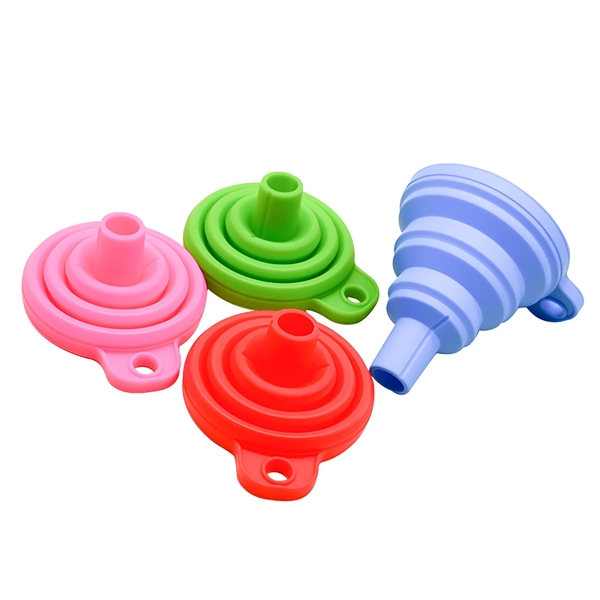 Silicone Collapsible Funnel - Silicone Collapsible Funnel - Image 0 of 1
