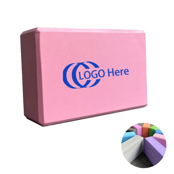 Foam Gym Customized Logo Yoga Block