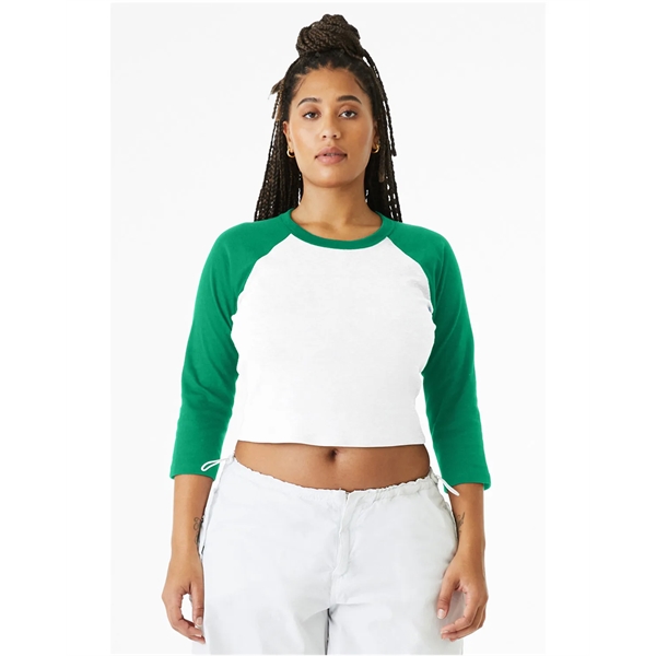 Bella + Canvas Ladies' Micro Ribbed Three-Quarter Raglan ... - Bella + Canvas Ladies' Micro Ribbed Three-Quarter Raglan ... - Image 7 of 55