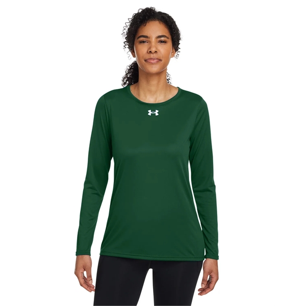 Under Armour Ladies' Team Tech Long-Sleeve T-Shirt - Under Armour Ladies' Team Tech Long-Sleeve T-Shirt - Image 15 of 55