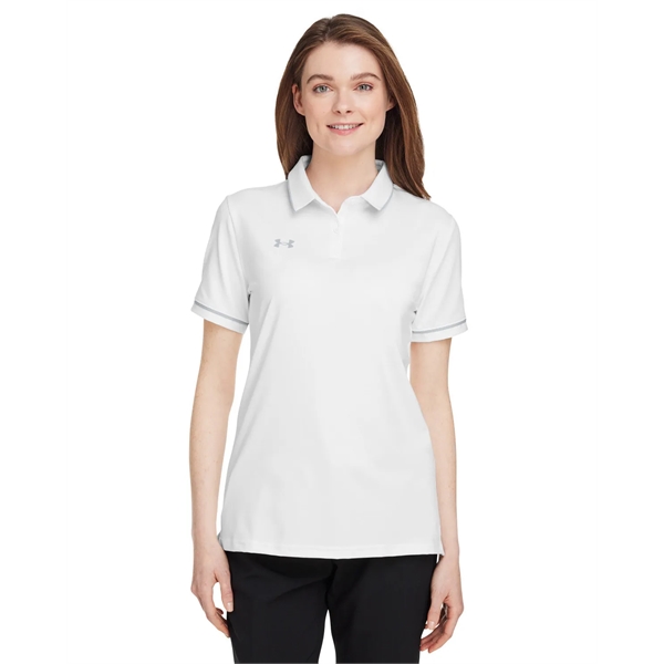 Under Armour Ladies' Tipped Teams Performance Polo - Under Armour Ladies' Tipped Teams Performance Polo - Image 15 of 47