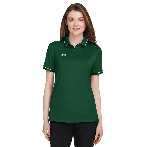 Under Armour Ladies' Tipped Teams Performance Polo - Under Armour Ladies' Tipped Teams Performance Polo - Image 5 of 47