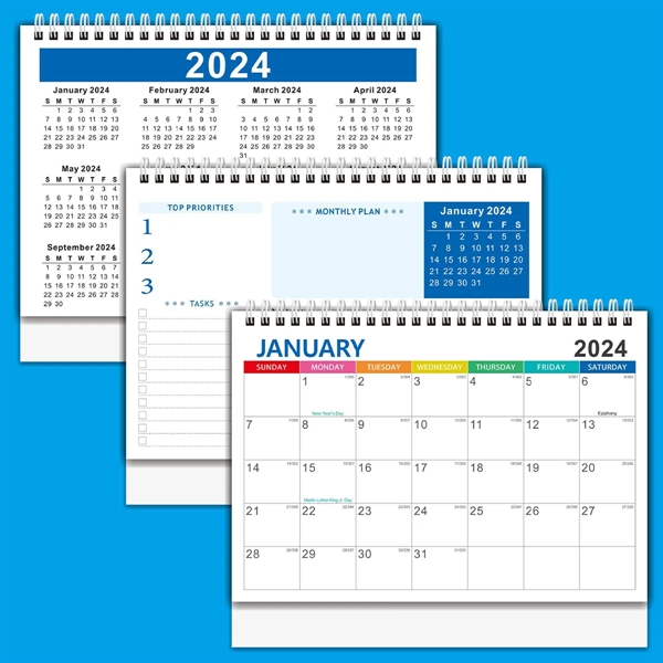 Customized  Desk Calendar - Customized  Desk Calendar - Image 1 of 4