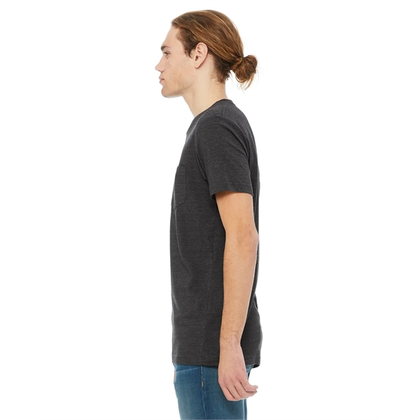 Bella + Canvas Men's Jersey Short-Sleeve Pocket T-Shirt - Bella + Canvas Men's Jersey Short-Sleeve Pocket T-Shirt - Image 34 of 63