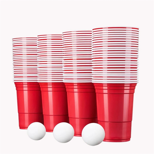 16 Oz. Promo Disposable Plastic Party Stadium Cup - 16 Oz. Promo Disposable Plastic Party Stadium Cup - Image 1 of 3