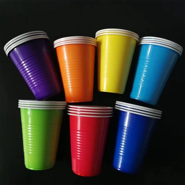 16 Oz. Promo Disposable Plastic Party Stadium Cup - 16 Oz. Promo Disposable Plastic Party Stadium Cup - Image 2 of 3