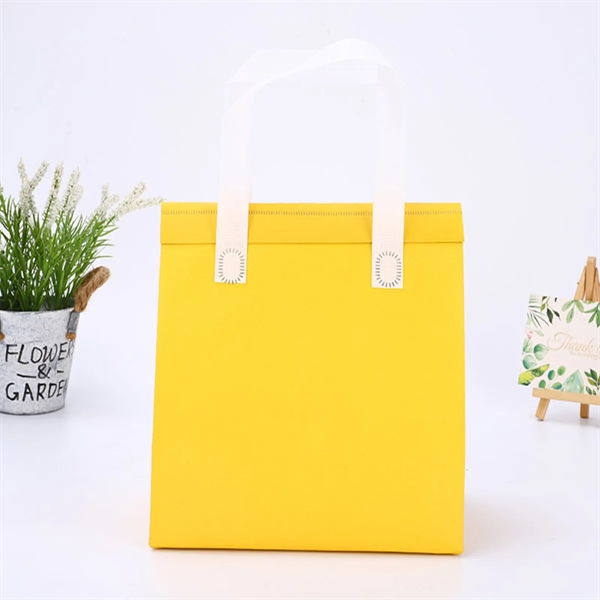 Non-Woven Insulated Grocery Tote Bag - Non-Woven Insulated Grocery Tote Bag - Image 4 of 5