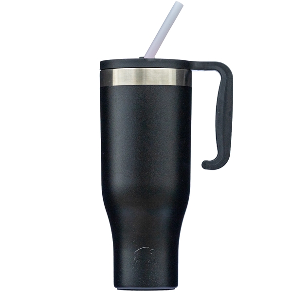 40 oz Stainless Steel Tumbler & Straw - Ceramic Lined - 40 oz Stainless Steel Tumbler & Straw - Ceramic Lined - Image 3 of 20
