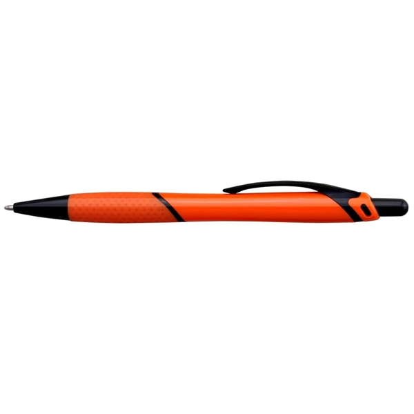 Sance Ballpoint Pen W/ Rubber Grip & Clip - Sance Ballpoint Pen W/ Rubber Grip & Clip - Image 5 of 10