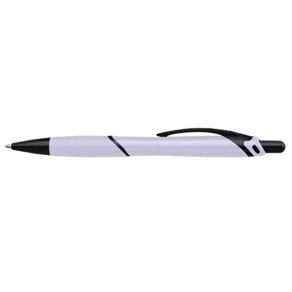 Sance Ballpoint Pen W/ Rubber Grip & Clip - Sance Ballpoint Pen W/ Rubber Grip & Clip - Image 2 of 10
