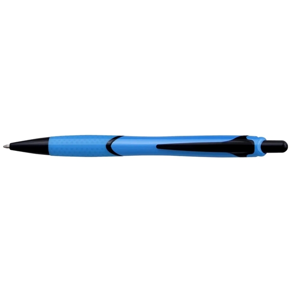 Sance Ballpoint Pen W/ Rubber Grip & Clip - Sance Ballpoint Pen W/ Rubber Grip & Clip - Image 6 of 10
