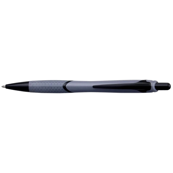 Sance Ballpoint Pen W/ Rubber Grip & Clip - Sance Ballpoint Pen W/ Rubber Grip & Clip - Image 7 of 10