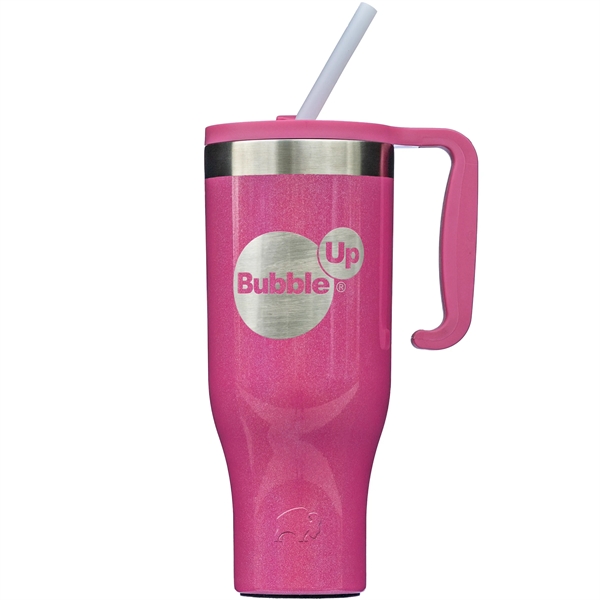 40 oz Stainless Steel Tumbler & Straw - Ceramic Lined - 40 oz Stainless Steel Tumbler & Straw - Ceramic Lined - Image 0 of 20