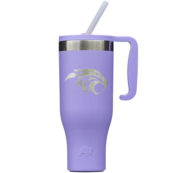 40 oz Stainless Steel Tumbler & Straw - Ceramic Lined - 40 oz Stainless Steel Tumbler & Straw - Ceramic Lined - Image 7 of 20