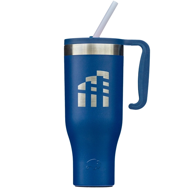 40 oz Stainless Steel Tumbler & Straw - Ceramic Lined - 40 oz Stainless Steel Tumbler & Straw - Ceramic Lined - Image 10 of 20