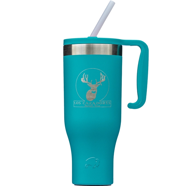40 oz Stainless Steel Tumbler & Straw - Ceramic Lined - 40 oz Stainless Steel Tumbler & Straw - Ceramic Lined - Image 13 of 20