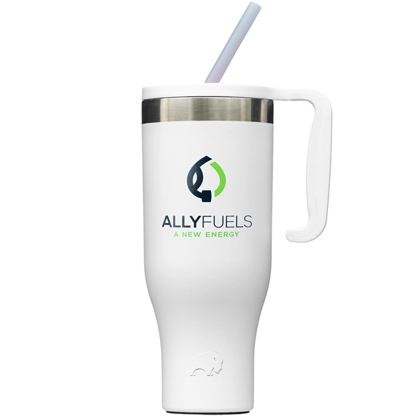 40 oz Stainless Steel Tumbler & Straw - Ceramic Lined - 40 oz Stainless Steel Tumbler & Straw - Ceramic Lined - Image 20 of 20