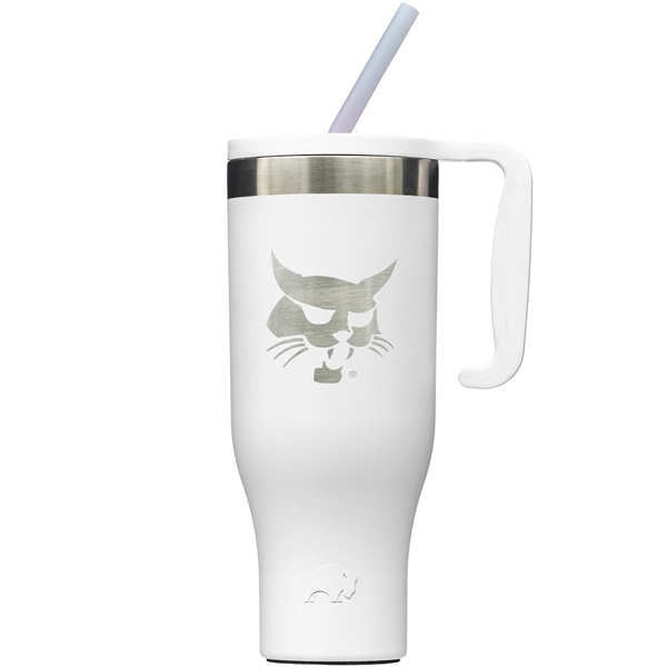 40 oz Stainless Steel Tumbler & Straw - Ceramic Lined - 40 oz Stainless Steel Tumbler & Straw - Ceramic Lined - Image 19 of 20