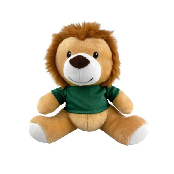 8.5" Plush Lion With T-Shirt - 8.5" Plush Lion With T-Shirt - Image 1 of 11