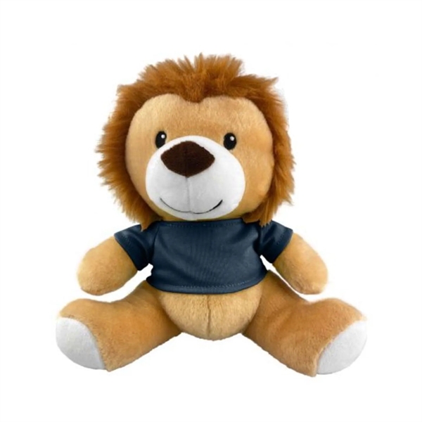 8.5" Plush Lion With T-Shirt - 8.5" Plush Lion With T-Shirt - Image 2 of 11