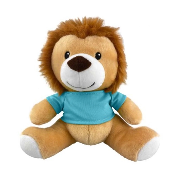 8.5" Plush Lion With T-Shirt - 8.5" Plush Lion With T-Shirt - Image 5 of 11