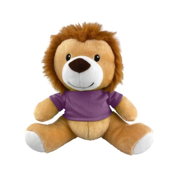 8.5" Plush Lion With T-Shirt - 8.5" Plush Lion With T-Shirt - Image 8 of 11