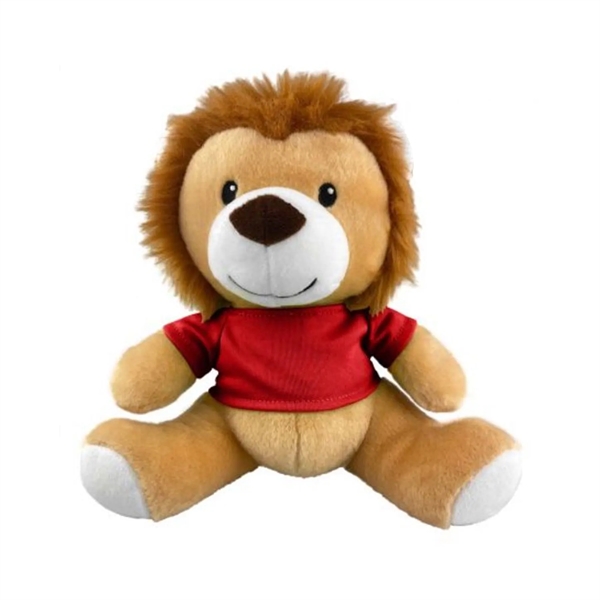 8.5" Plush Lion With T-Shirt - 8.5" Plush Lion With T-Shirt - Image 9 of 11