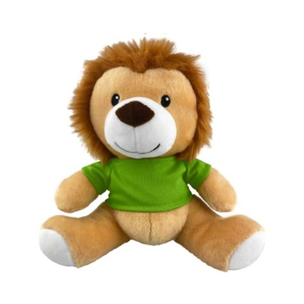 8.5" Plush Lion With T-Shirt - 8.5" Plush Lion With T-Shirt - Image 11 of 11