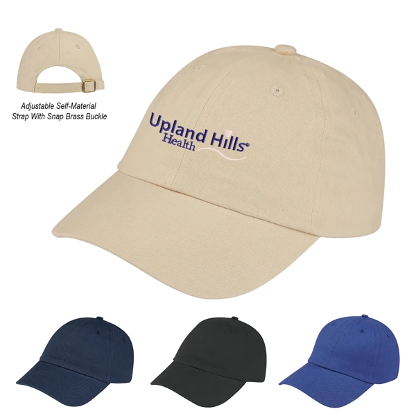 Brushed Cotton Twill Cap - Brushed Cotton Twill Cap - Image 0 of 9