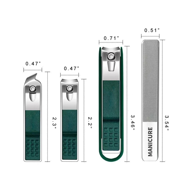 4 Pcs/set nail clipper manicure tool - 4 Pcs/set nail clipper manicure tool - Image 1 of 4