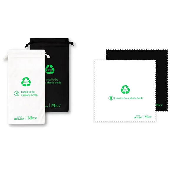 Glasses Wiping Cloth with Pouch - Glasses Wiping Cloth with Pouch - Image 1 of 5