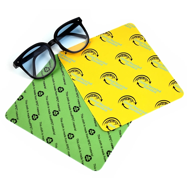 Glasses Wiping Cloth with Pouch - Glasses Wiping Cloth with Pouch - Image 4 of 5
