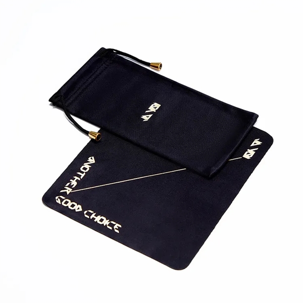 Glasses Wiping Cloth with Pouch - Glasses Wiping Cloth with Pouch - Image 5 of 5