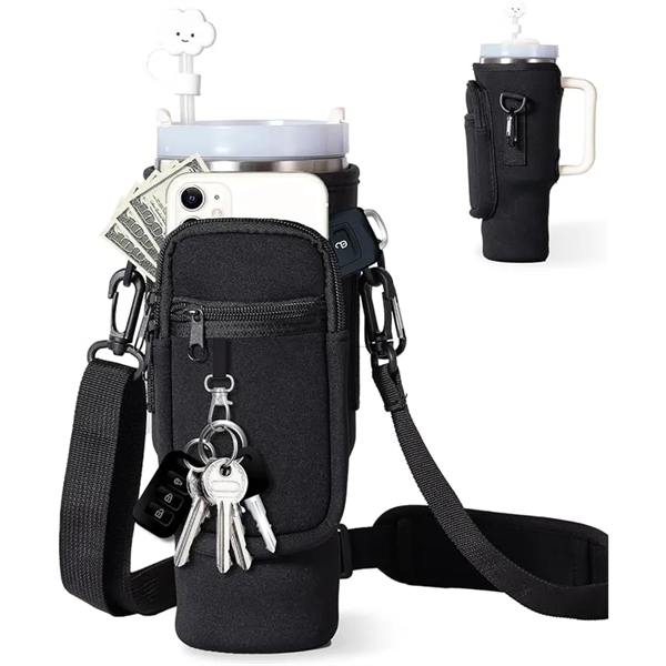 Stanley 40oz Water Bottle Tote Bag With Bring A Phone Pocket - Stanley 40oz Water Bottle Tote Bag With Bring A Phone Pocket - Image 10 of 10