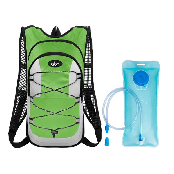Outdoor Backpack Hydration Pack With 2L Water Bag - Outdoor Backpack Hydration Pack With 2L Water Bag - Image 3 of 4