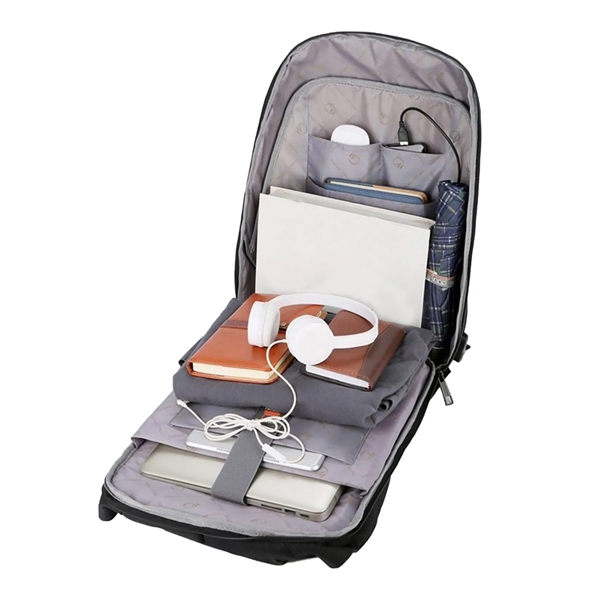 Travel Laptop Backpack With Lock - Travel Laptop Backpack With Lock - Image 2 of 4