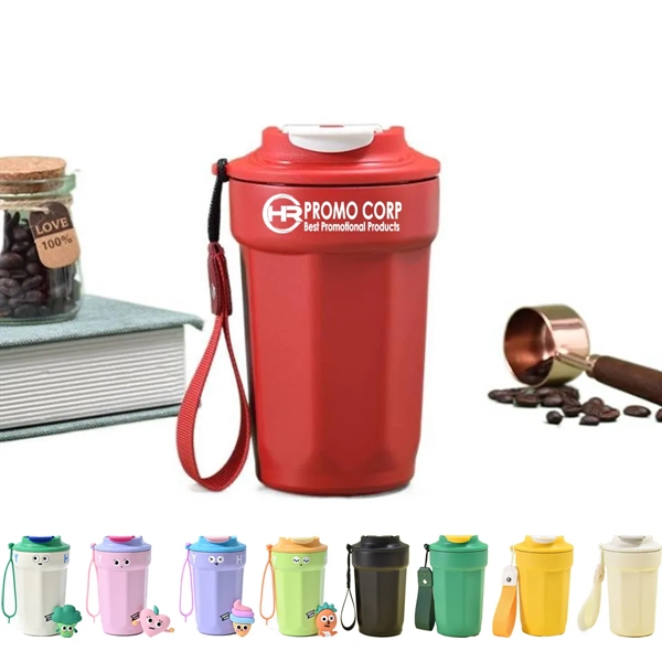 15 Oz Portable Belt Style Custom Coffee Tumbler - 15 Oz Portable Belt Style Custom Coffee Tumbler - Image 0 of 6