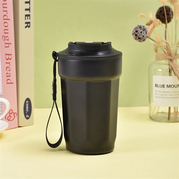 15 Oz Portable Belt Style Custom Coffee Tumbler - 15 Oz Portable Belt Style Custom Coffee Tumbler - Image 3 of 6