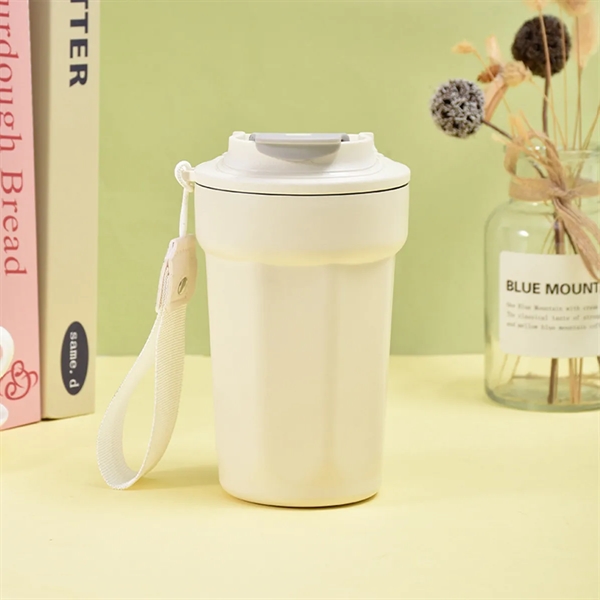 15 Oz Portable Belt Style Custom Coffee Tumbler - 15 Oz Portable Belt Style Custom Coffee Tumbler - Image 4 of 6