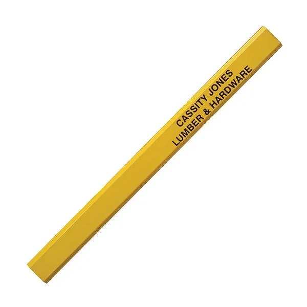 Hard Lead Enamel Finish Carpenter Pencil - Hard Lead Enamel Finish Carpenter Pencil - Image 2 of 4