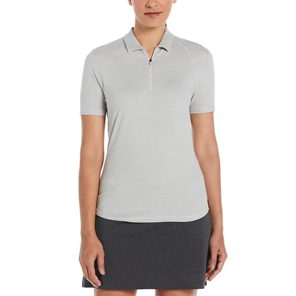 Perry Ellis Ladies Double Knit Polo - Perry Ellis Ladies Double Knit Polo - Image 2 of 5
