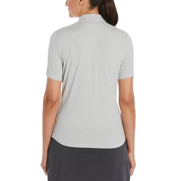 Perry Ellis Ladies Double Knit Polo - Perry Ellis Ladies Double Knit Polo - Image 3 of 5