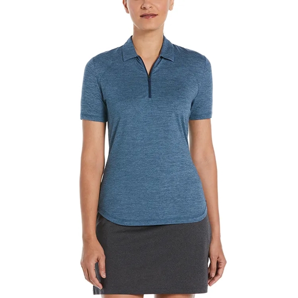 Perry Ellis Ladies Double Knit Polo - Perry Ellis Ladies Double Knit Polo - Image 4 of 5