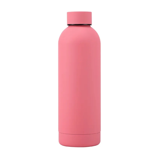 Power Coated Vacuum Insulated Thermos Flask Water Bottle - Power Coated Vacuum Insulated Thermos Flask Water Bottle - Image 8 of 17